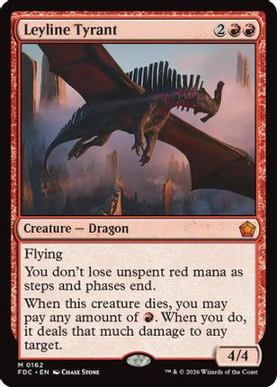 Leyline Tyrant (162) [Commander: Foundations]