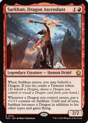 Sarkhan, Dragon Ascendant (172) [Commander: Foundations]