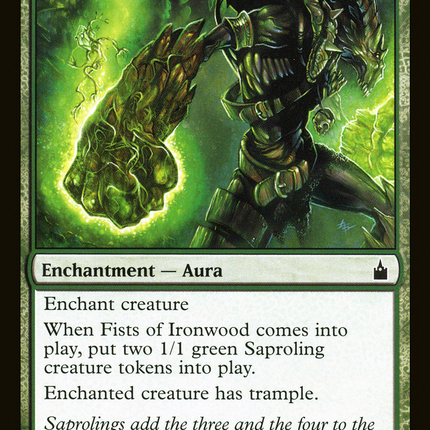 Fists of Ironwood [Ravnica: City of Guilds]