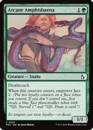 Arcane Amphisbaena (097) [Reality Fracture]