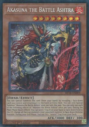 Akasuna the Battle Ashtra (Secret Rare) [BETB-EN009] Beyond the Brave 1st Edition
