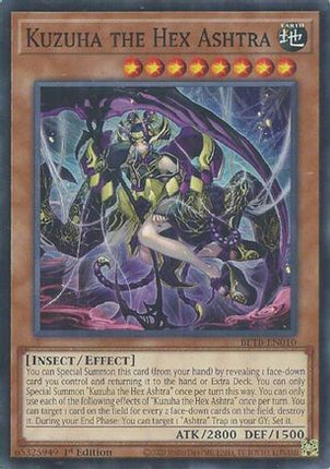 Kuzuha the Hex Ashtra (Common / Short Print) [BETB-EN010] Beyond the Brave 1st Edition