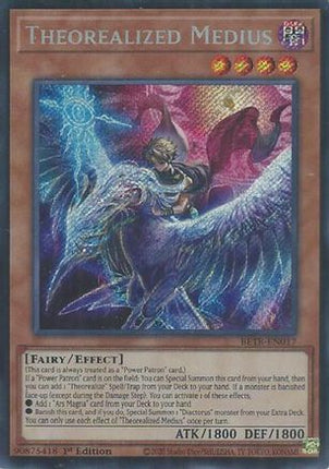 Theorealized Medius (Secret Rare) [BETB-EN017] Beyond the Brave 1st Edition