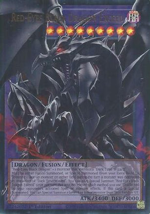 Red-Eyes Black Dragon Exceed (Extended Art) (Ultra Rare) [BETB-EN036] Beyond the Brave 1st Edition