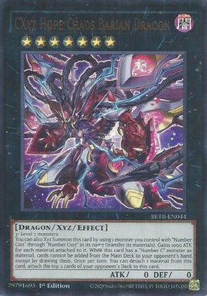CXyz Hope Chaos Barian Dragon (Ultra Rare) [BETB-EN044] Beyond the Brave 1st Edition