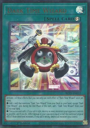 Dark Time Wizard (Ultra Rare) [BETB-EN052] Beyond the Brave 1st Edition