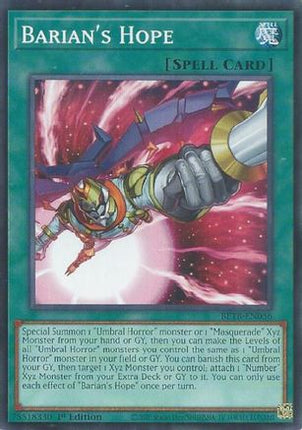 Barian's Hope (Common / Short Print) [BETB-EN056] Beyond the Brave 1st Edition