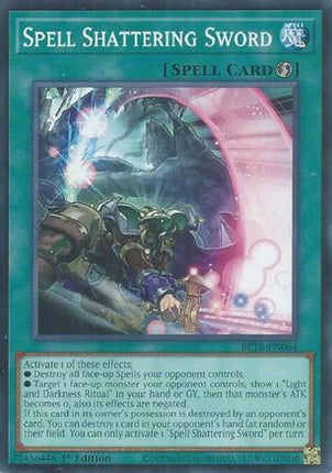 Spell Shattering Sword (Common / Short Print) [BETB-EN064] Beyond the Brave 1st Edition