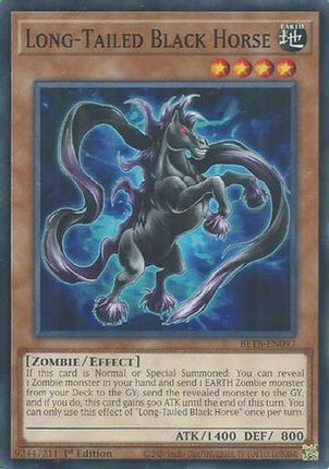 Long-Tailed Black Horse (Common / Short Print) [BETB-EN097] Beyond the Brave 1st Edition