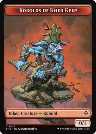 Kobolds of Kher Keep // Phyrexian Mite Double-Sided Token (10 // 16) [Commander: Reality Fracture]