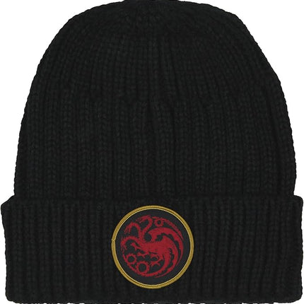 Game of Thrones: House of The Dragon Beanie Targaryen Yarn Knit Beanie