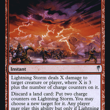 Lightning Storm [The List] Foil