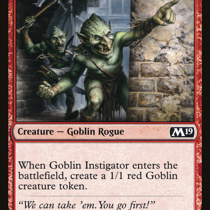 Goblin Instigator [The List]