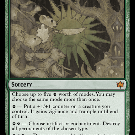Season of Gathering [Bloomburrow] Foil