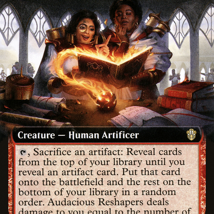 Audacious Reshapers (Extended Art) [Commander 2021]