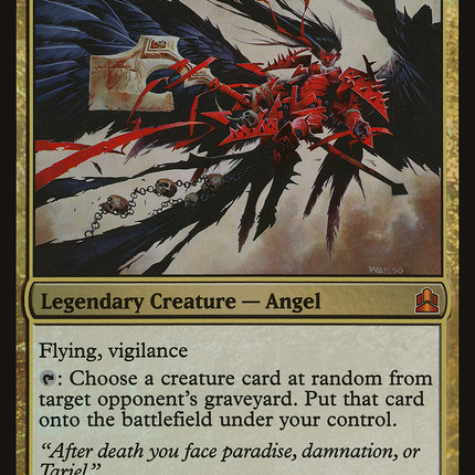 Tariel, Reckoner of Souls [Commander 2011 Oversized] Foil