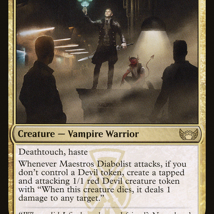 Maestros Diabolist [Streets of New Capenna]