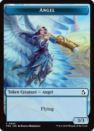 Angel (0003) // Beast Double-Sided Token (3 // 8) [Reality Fracture]