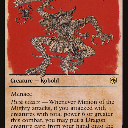Minion of the Mighty (Showcase) [Adventures in the Forgotten Realms]