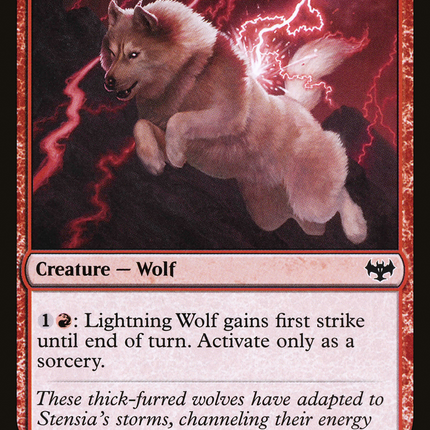 Lightning Wolf [Innistrad: Crimson Vow]