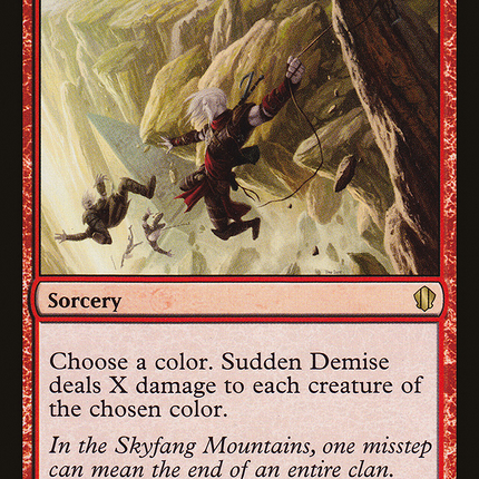 Sudden Demise [Commander 2013]