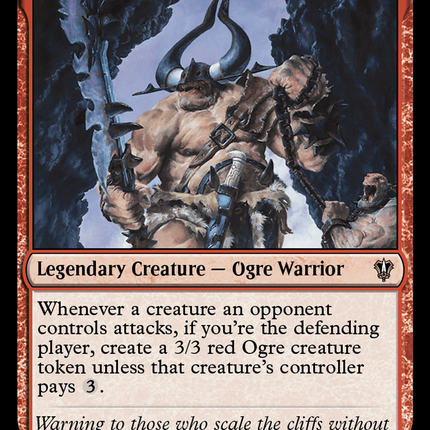 Kazuul, Tyrant of the Cliffs [Murders at Karlov Manor Commander]