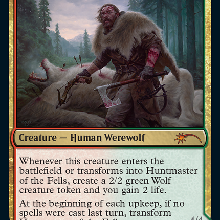 Huntmaster of the Fells // Ravager of the Fells [Secret Lair Drop]