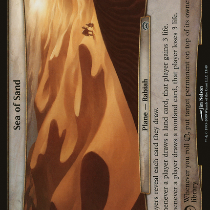 Sea of Sand [Planechase Planes]