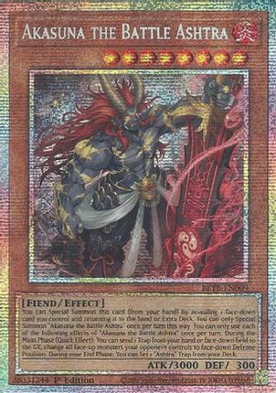 Akasuna the Battle Ashtra (Starlight Rare)  [BETB-EN009] Beyond the Brave 1st Edition