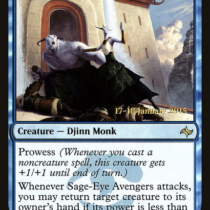 Sage-Eye Avengers [Fate Reforged Promos] Prerelease Foil