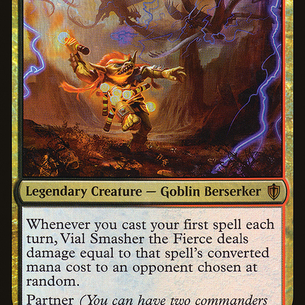 Vial Smasher the Fierce [Commander 2016] Foil
