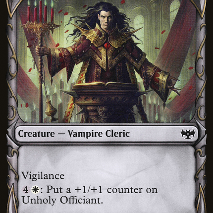 Unholy Officiant (Showcase) [Innistrad: Crimson Vow]