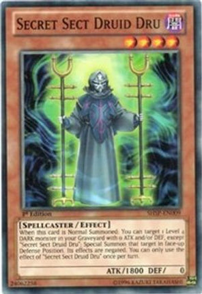 Secret Sect Druid Dru (Common / Short Print) [SHSP-EN009] 1st Edition