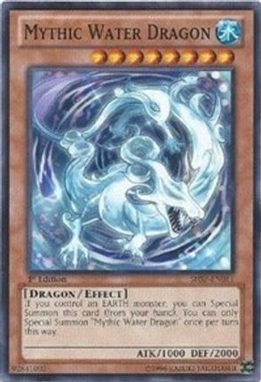 Mythic Water Dragon (Common / Short Print) [SHSP-EN011] 1st Edition