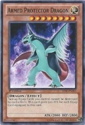 Armed Protector Dragon (Common / Short Print) [SHSP-EN012] 1st Edition