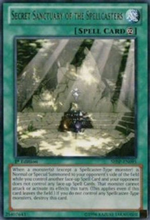 Secret Sanctuary of the Spellcasters (Rare) [SHSP-EN095] 1st Edition