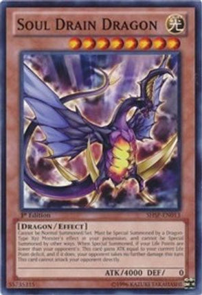 Soul Drain Dragon (Common / Short Print) [SHSP-EN013] Unlimited