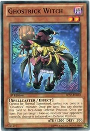 Ghostrick Witch (Common / Short Print) [SHSP-EN018] 1st Edition