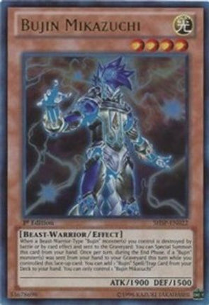 Bujin Mikazuchi (Ultra Rare) [SHSP-EN022] 1st Edition
