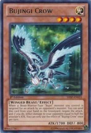 Bujingi Crow (Rare) [SHSP-EN023] 1st Edition