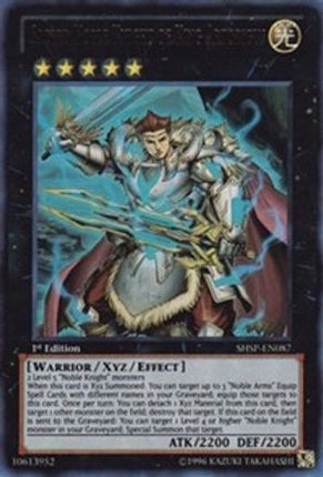 Sacred Noble Knight of King Artorigus (Ultra Rare) [SHSP-EN087] Unlimited