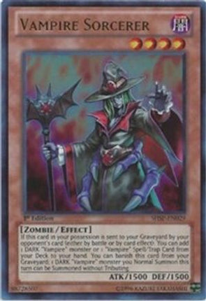 Vampire Sorcerer (Ultra Rare) [SHSP-EN029] Unlimited