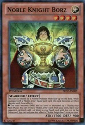 Noble Knight Borz [SHSP-EN085] Super Rare