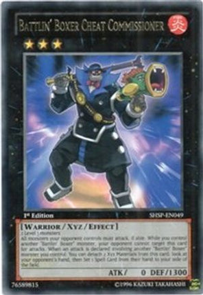 Battlin' Boxer Cheat Commissioner (Rare) [SHSP-EN049] Unlimited