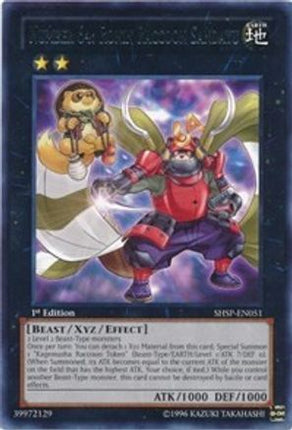 Number 64: Ronin Raccoon Sandayu (Rare) [SHSP-EN051] 1st Edition