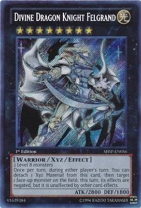 Divine Dragon Knight Felgrand (Secret Rare) [SHSP-EN056] Unlimited