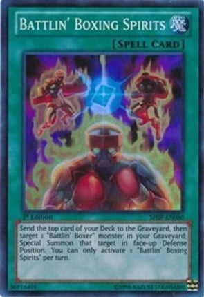 Battlin' Boxing Spirits (Super Rare) [SHSP-EN060] Unlimited