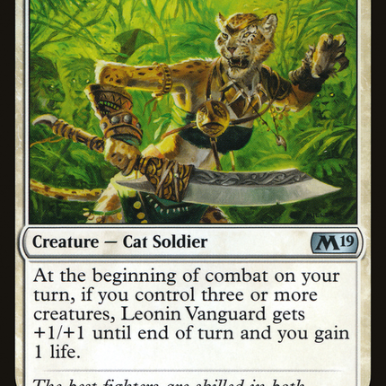 Leonin Vanguard [Core Set 2019]