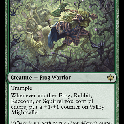 Valley Mightcaller [Bloomburrow] Foil