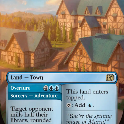 Jidoor, Aristocratic Capital // Overture (Borderless) [FINAL FANTASY] Foil
